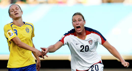 Abby Wambach, jubel