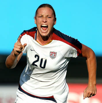 Abby Wambach, jubel