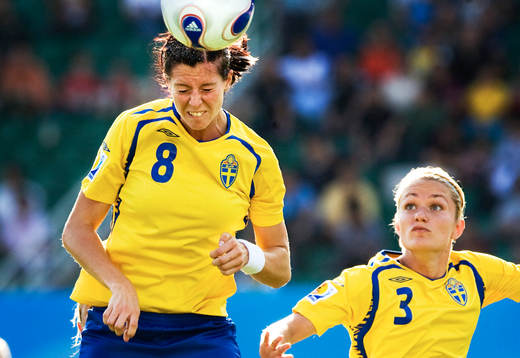 Lotta Schelin och Stina Segerström
