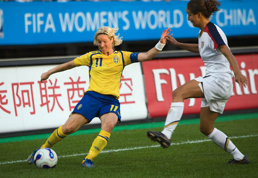 Victoria Svensson och Cat WHITEHILL