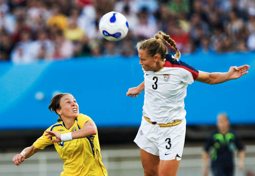 Hanna Ljungberg och Christie RAMPONE