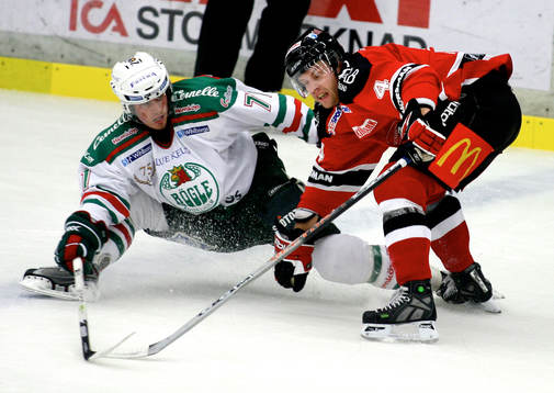 Peter Lorentzen, Rögle och Johan Åhnelöf, Nyköping