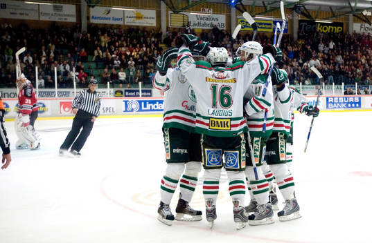 David Laudius, Rögle gjorde 2-0, jubel