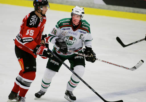 Kenny Jönsson, Rögle och Mattias Gudmundsson, Nyköping