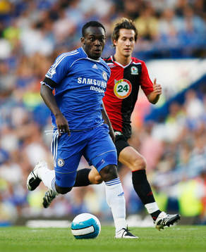 Micheal Essien, Chelsea och Morten Gamst Pedersen, Blackburn
