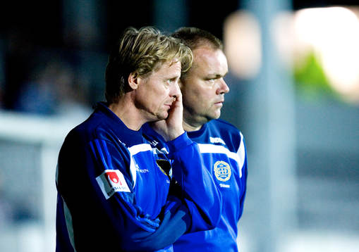 Lars Andersson, assisterande tränare och Mika Sankala,