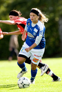 Fotboll, dam, Kristianstad - Stattena