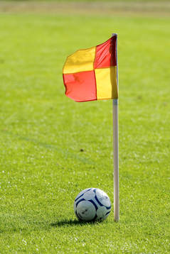 Hörnflagga, flagga, boll, linjeflagga