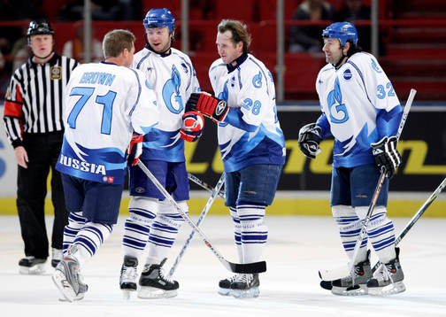 Ishockey, Vänskapsmatch, 80-tal, Team Sverige - Team