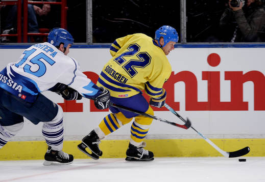 Ishockey, Vänskapsmatch, 80-tal, Team Sverige - Team