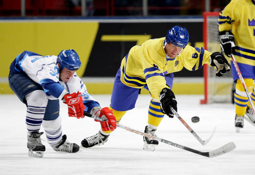 Ishockey, Vänskapsmatch, 80-tal, Team Sverige - Team