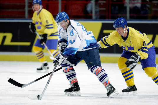 Ishockey, Vänskapsmatch, 80-tal, Team Sverige - Team