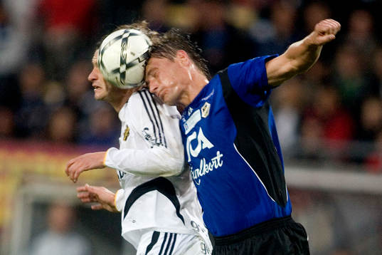 Ivan Obolo, AIK och Tomas Zvirgsdauskaus, Halmstad