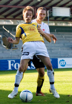 Daniel Jovanovic, IFK Malmö och Daniel Backéus, Visby Gute