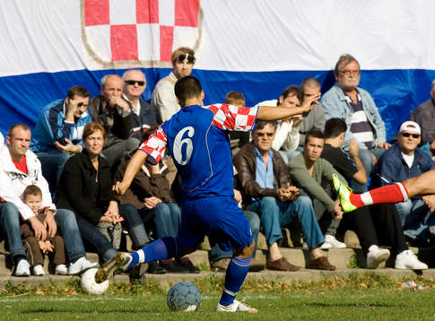 Fotboll, småklubb, Croatia - Pelister