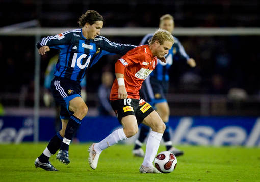 Andrej Komac, Djurgården och Erik Sundin, Trelleborg