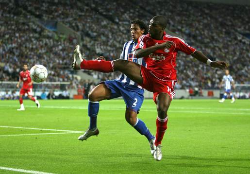 Ryan Babel, Liverpool och Bruno Alves, Porto