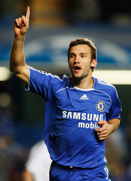 Andriy Shevchenko, Chelsea (Jubel)