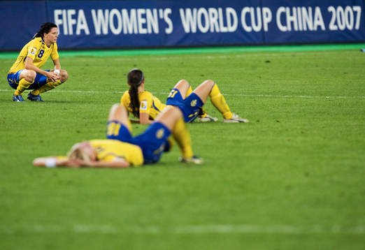 Sverige vann med 1-2 men åker ändå ur turneringen när