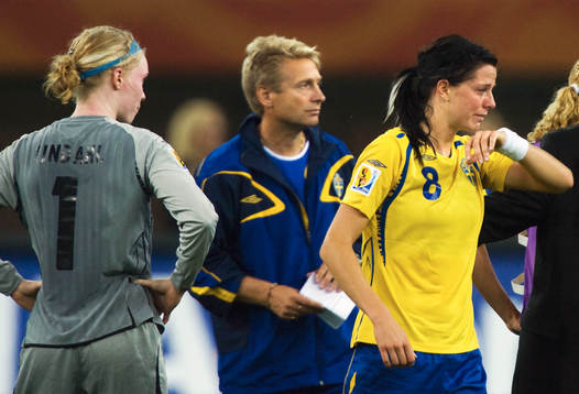 Sverige vann med 1-2 men åker ändå ur turneringen när