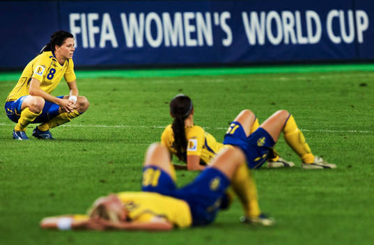 Sverige vann med 1-2 men åker ändå ur turneringen när