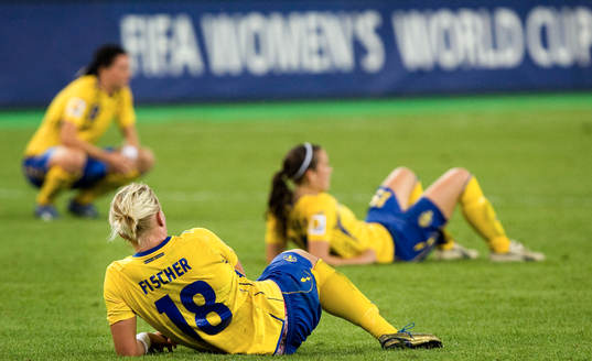 Sverige vann med 1-2 men åker ändå ur turneringen när