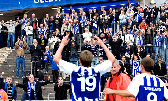 Pontus Wernbloom, Göteborg, jubel