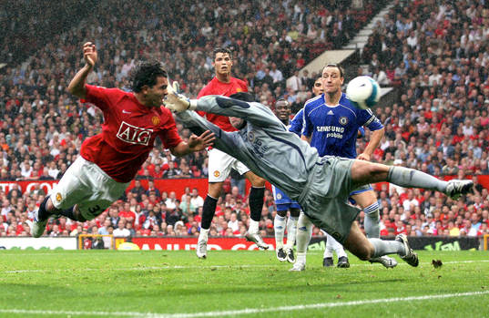 Fotboll, Premier League, Engelsk liga, Manchester United -