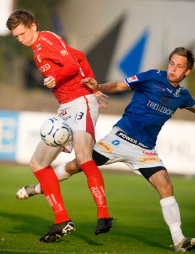Andreas Wihlborg, Trelleborg och David Elm, Kalmar
