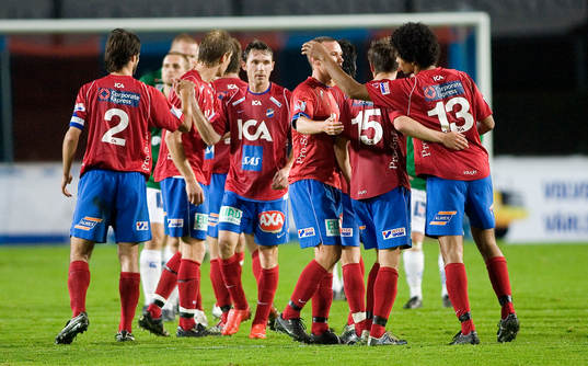 Fotboll, Superettan, Öster, jubel