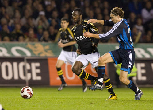 Dulee Johnson, AIK, och Andrej Komac, Djurgården