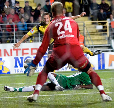 Erland Hellström, målvakt, Anders Svensson