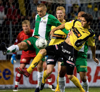 Petter Andersson och Denny Avdic