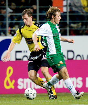 Daniel Mobaeck, Elfsborg och Haris Laitinen, Hammarby