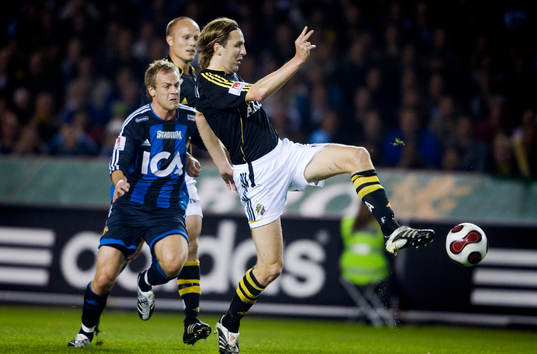 Nils-Eric Johansson, AIK,  Daniel Sjölund, Djurgården