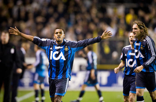 Thiago Quirino Da Silva, Djurgården, jubel