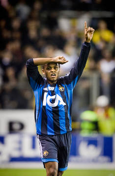 Thiago Quirino Da Silva, Djurgården, jubel