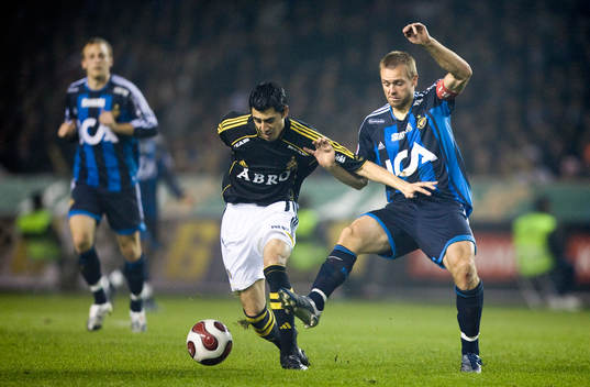 Pablo Monsalvo, AIK och Mattias Jonson, Djurgården