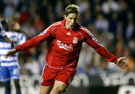 Fernando Torres, Liverpool, jubel