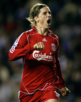 Fernando Torres, Liverpool, jubel