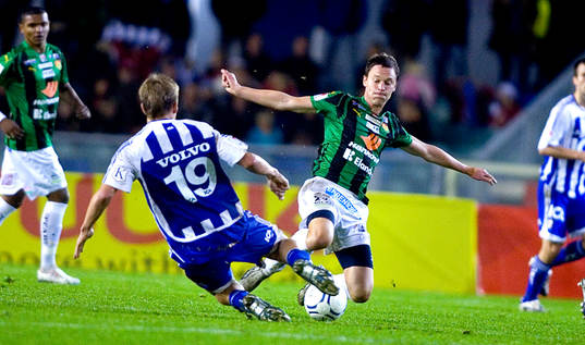 Pontus Wernbloom,  Göteborg, Eyjólfur Hédinsson, GAIS