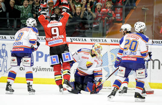 Magnus Wernblom, Modo avgör matchen med sitt 5-4 mål