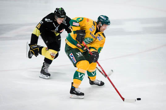 Fredrik Carlsson, AIK, och Johan Svedberg, Björklöven