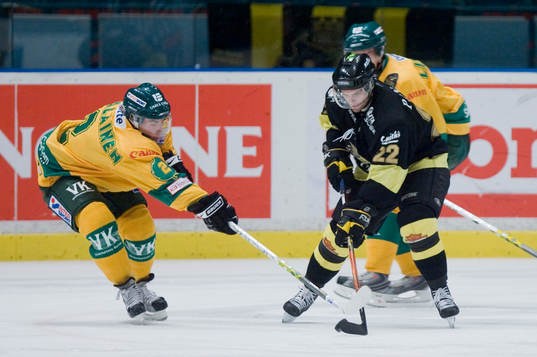 Patrik Nevalainen, Björklöven, och Mattias Beck, AIK