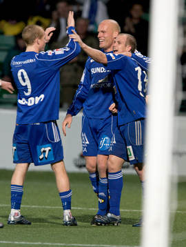 Johan Patriksson, Sundsvall jubel