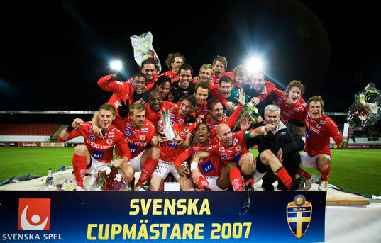 2-0 och Kalmar är cupmästare. Jubel, glädje