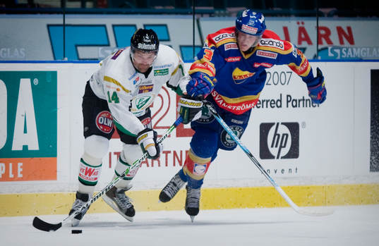 Jonas Höglund, Färjestad, och David Printz, Djurgården