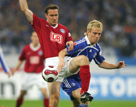 Andreas Schmidt och Ivan Rakitic