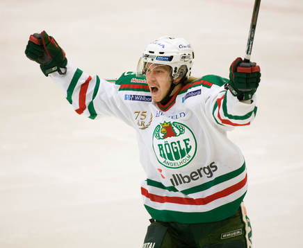 Linus Persson, Rögle, jubel