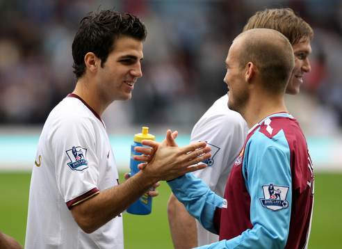 Fredrik Ljungberg, West Ham och Cesc Fabregas, Arsenal